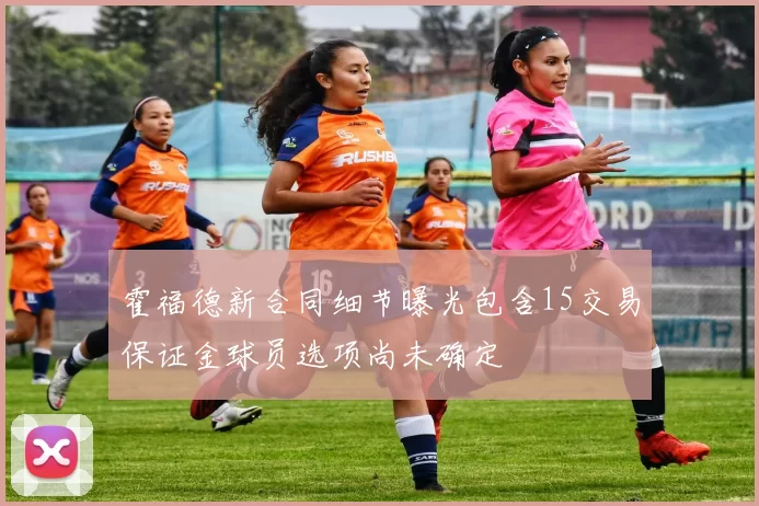 霍福德新合同细节曝光包含15交易保证金球员选项尚未确定